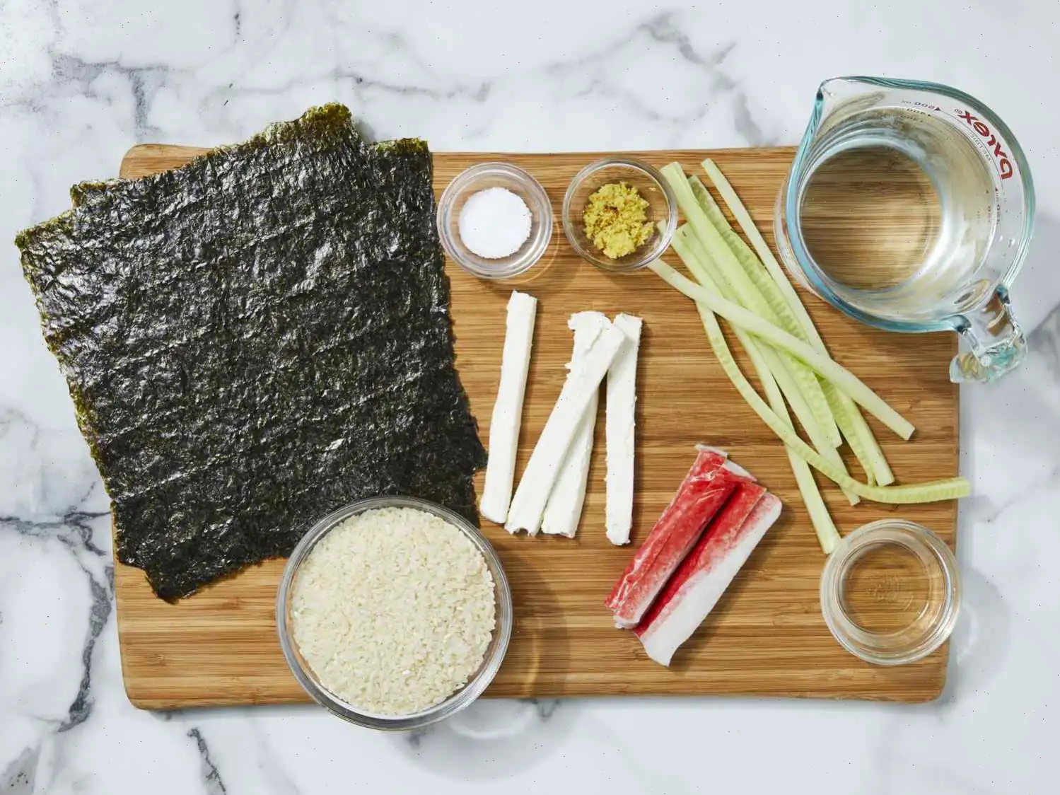 Cream Cheese and Crab Sushi Rolls Recipe