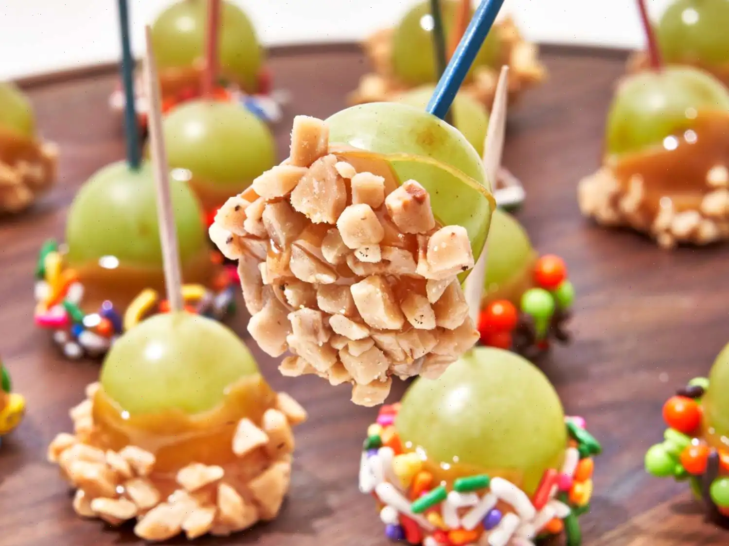Caramel Apple Grapes Recipe