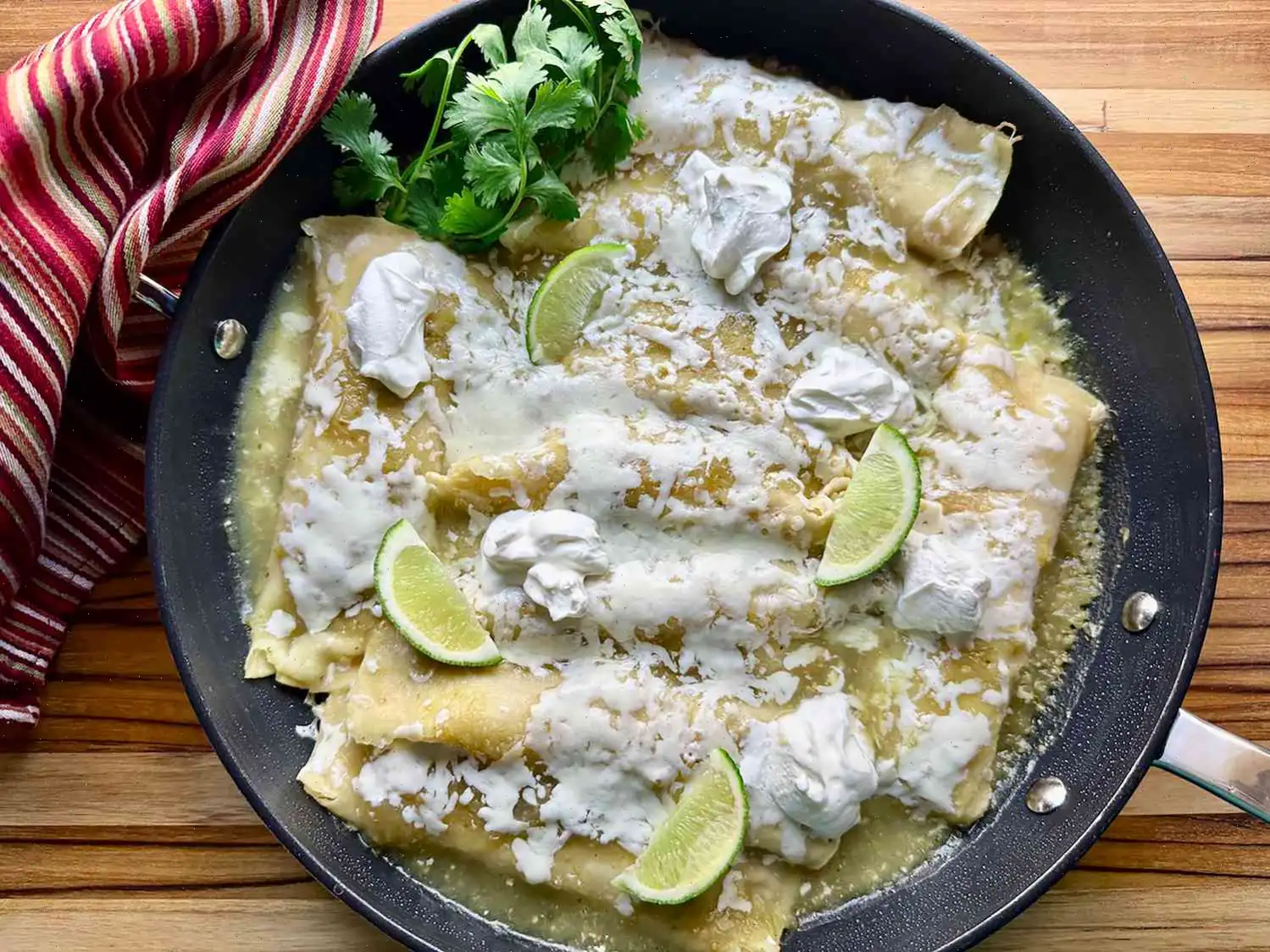 Rotisserie Chicken Enchiladas Recipe
