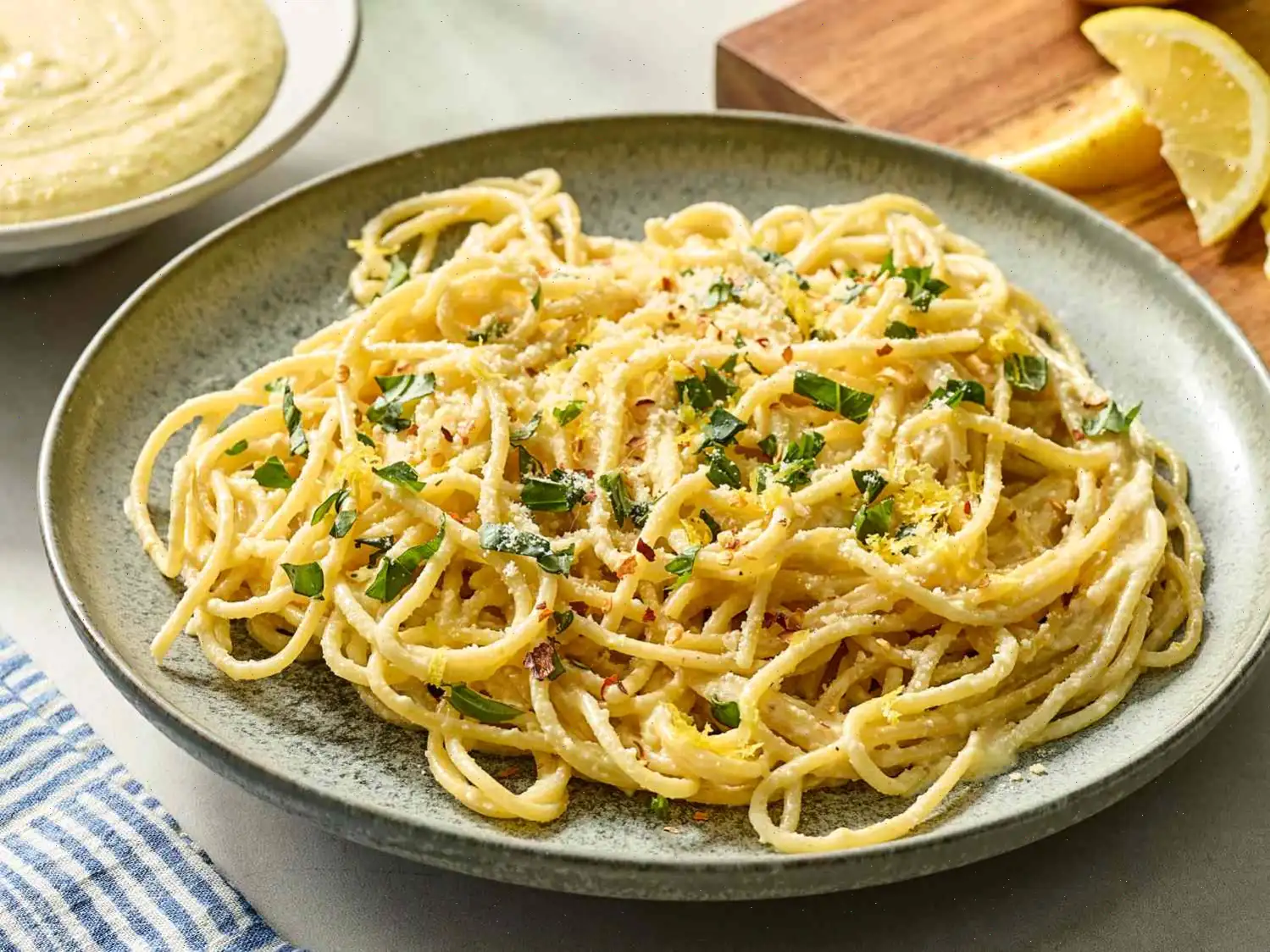 Lemon Pesto Sauce Recipe