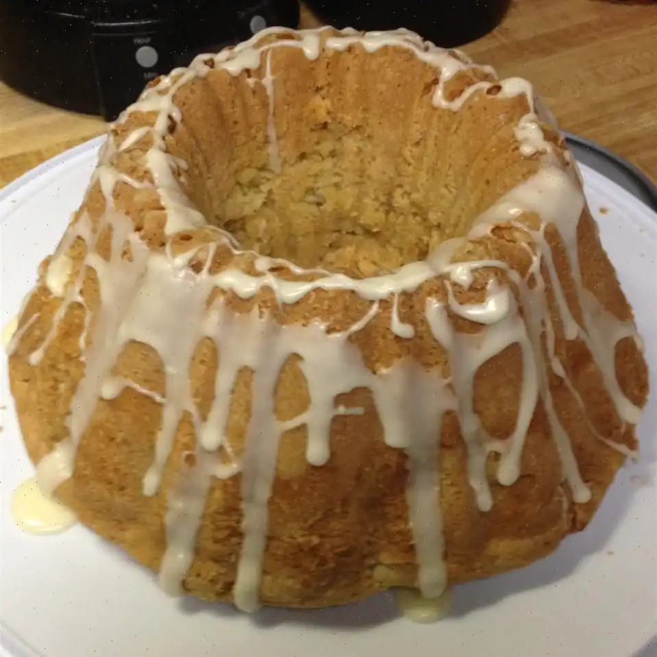 Jewish Apple Cake with Orange Glaze Recipe