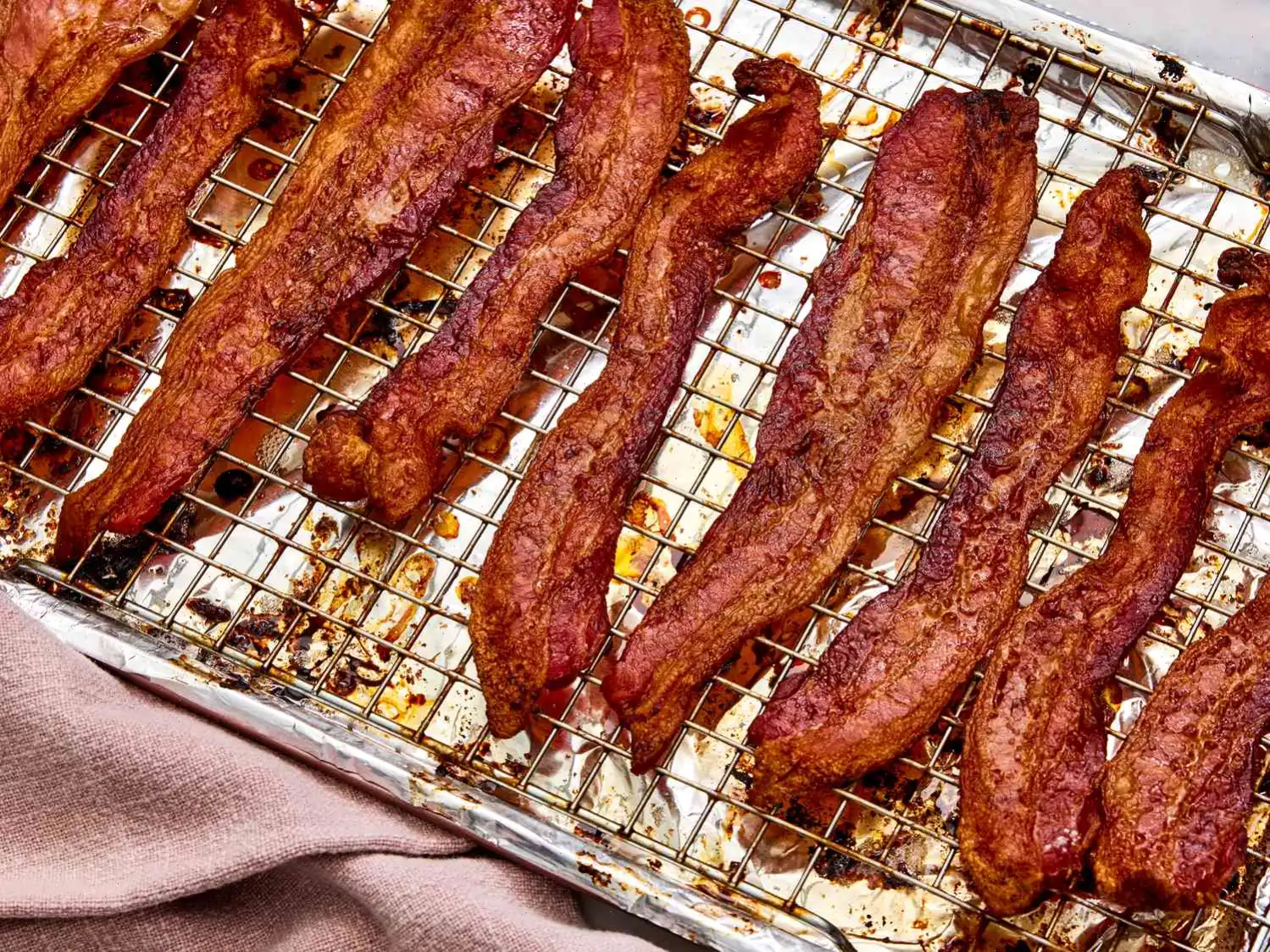 Thick-Cut Bacon in the Oven Recipe