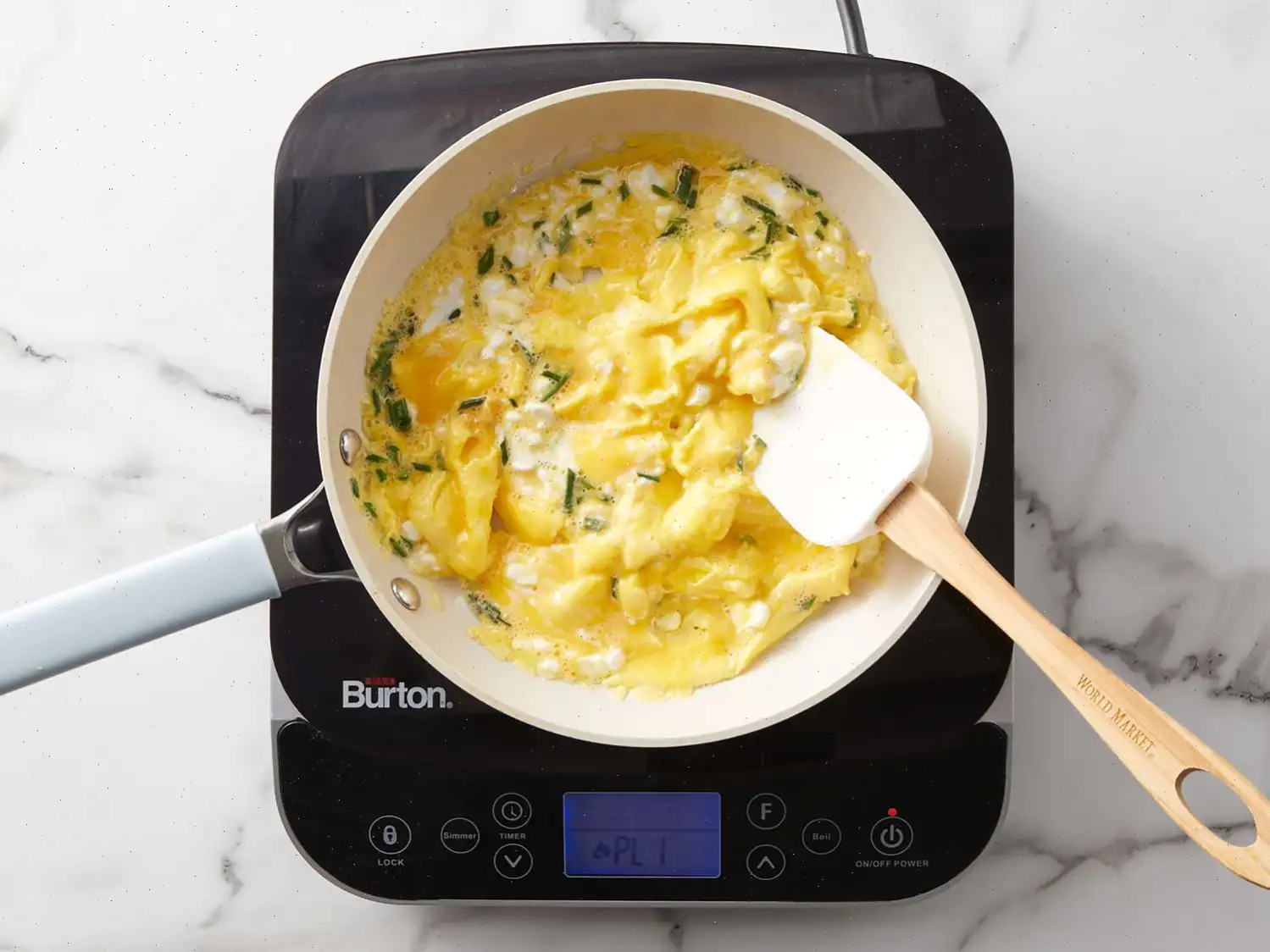 Creamy Cottage Cheese Scrambled Eggs Recipe