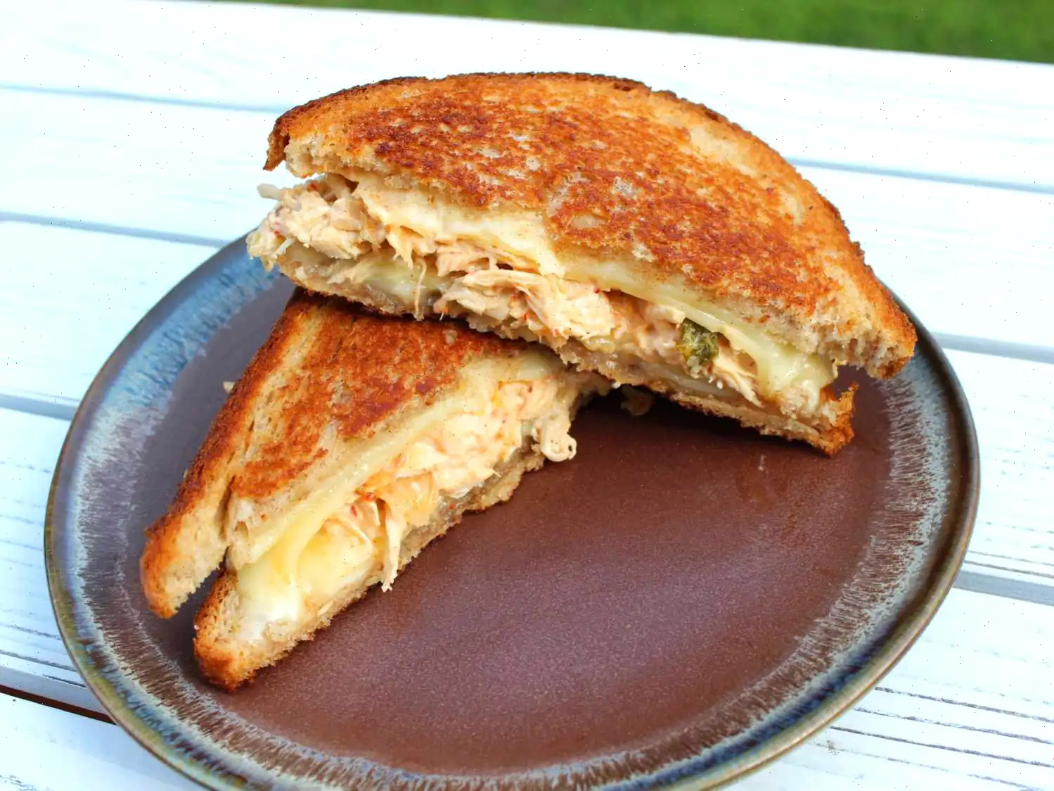 Kimchi Chicken Melt Sandwich Recipe