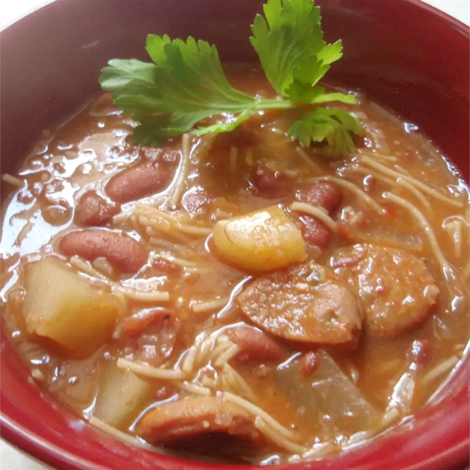 Spicy Red Bean Soup Recipe