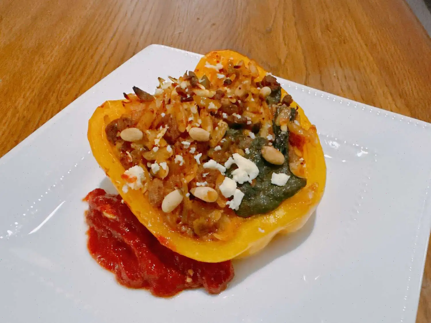 Orzo Stuffed Peppers Recipe