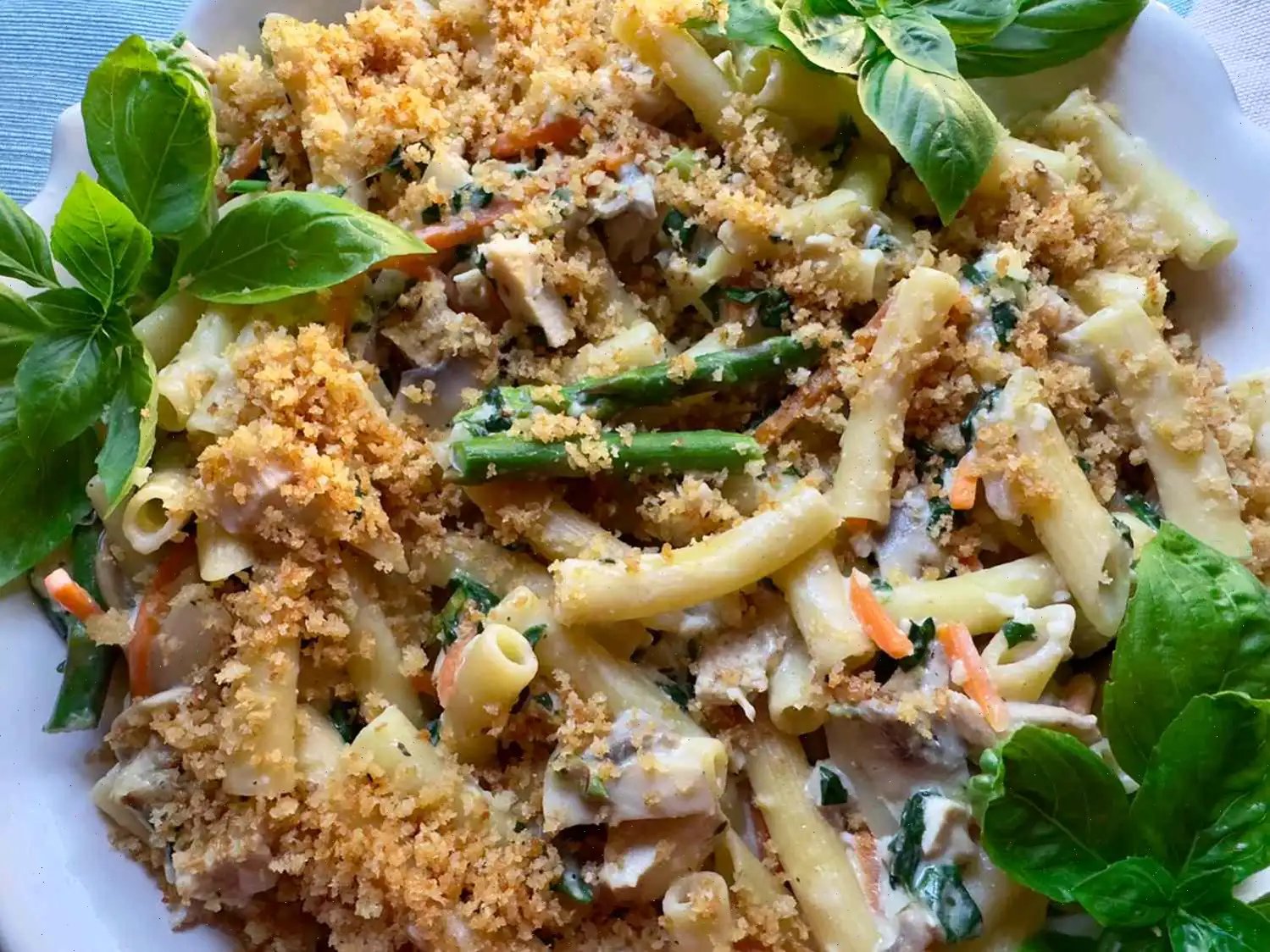 One-Pan Creamy Chicken and Vegetable Pasta Recipe