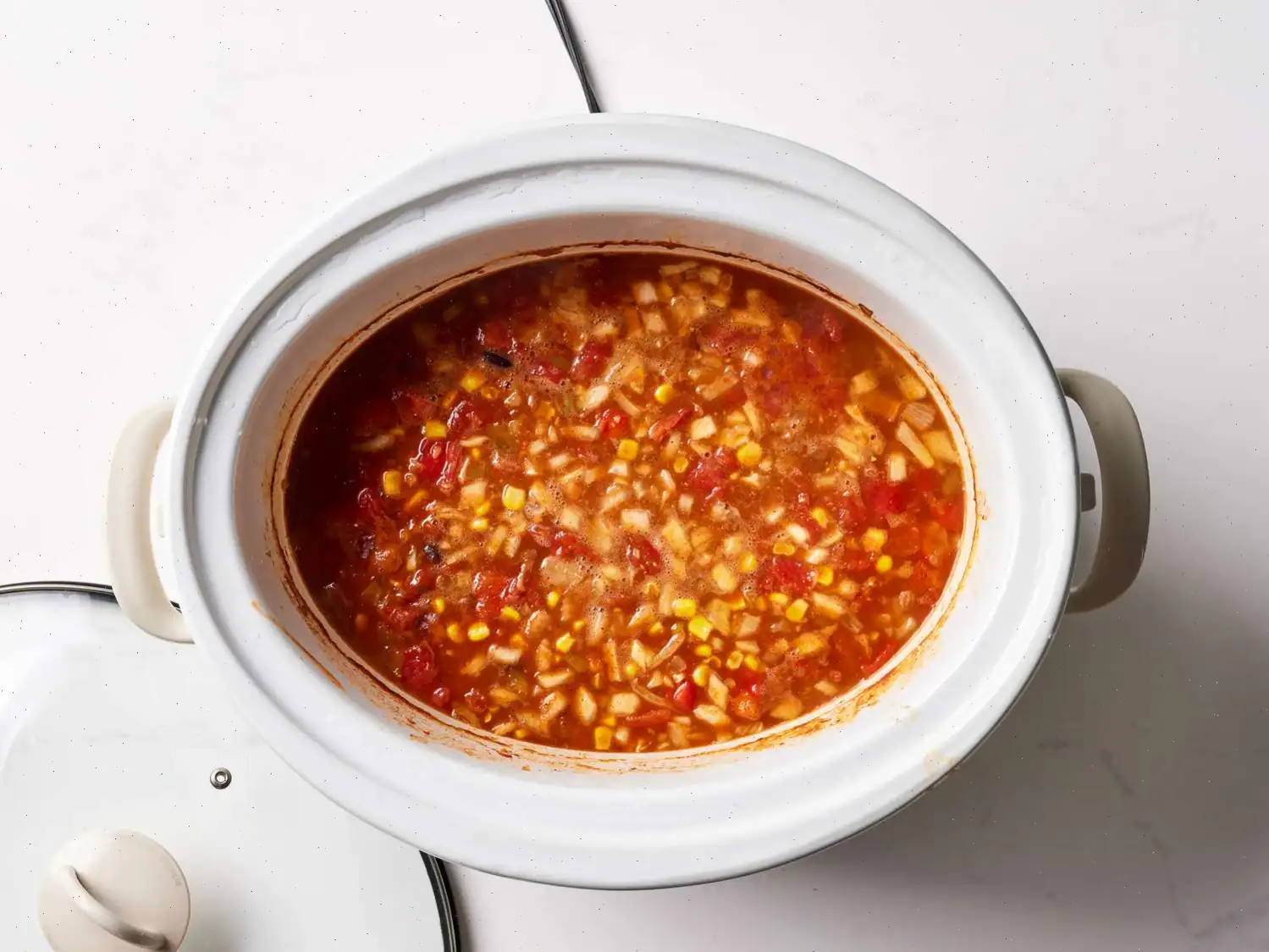 Slow Cooker Chicken Taco Soup Recipe