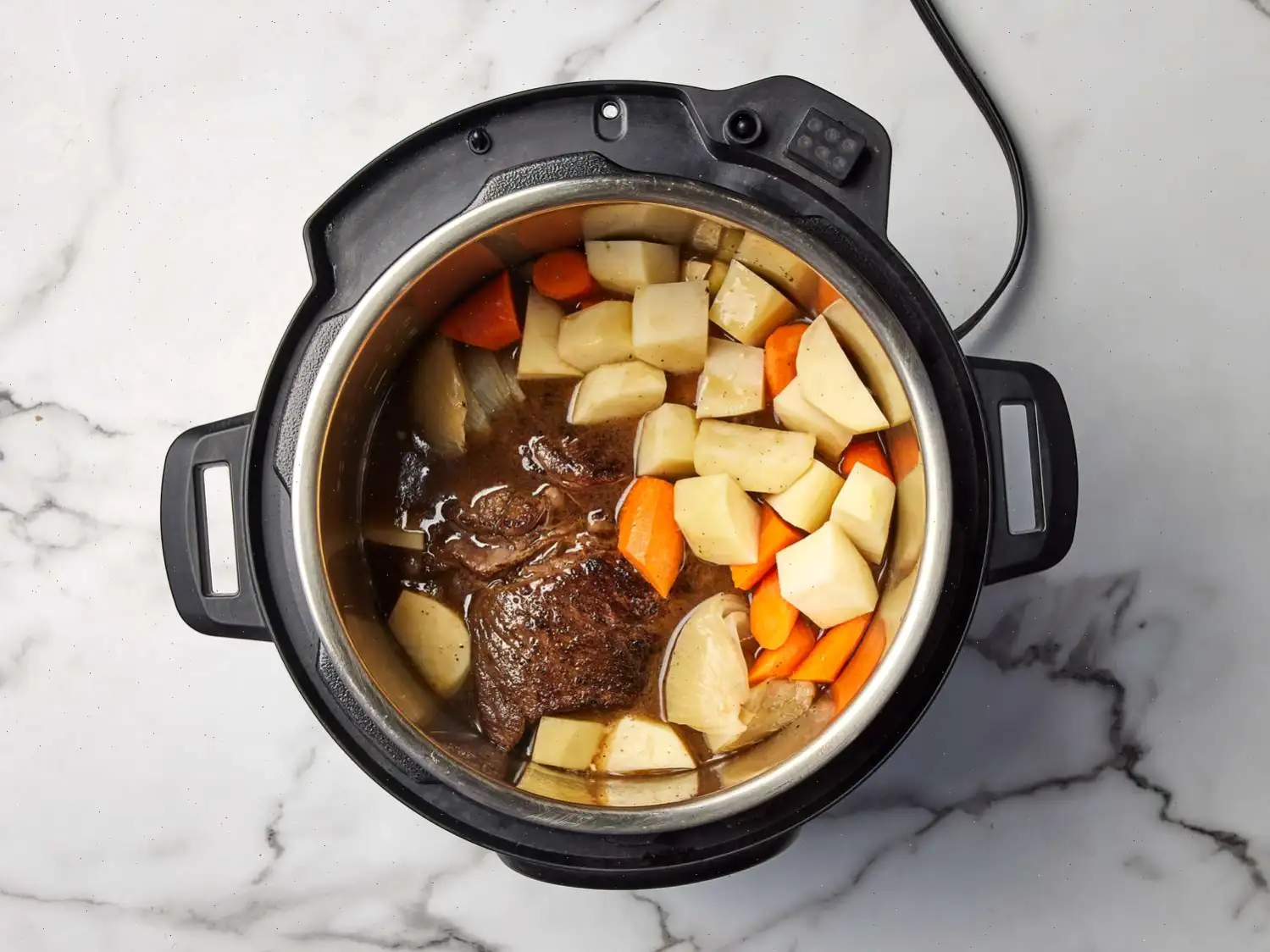 Easy Pressure Cooker Pot Roast Recipe