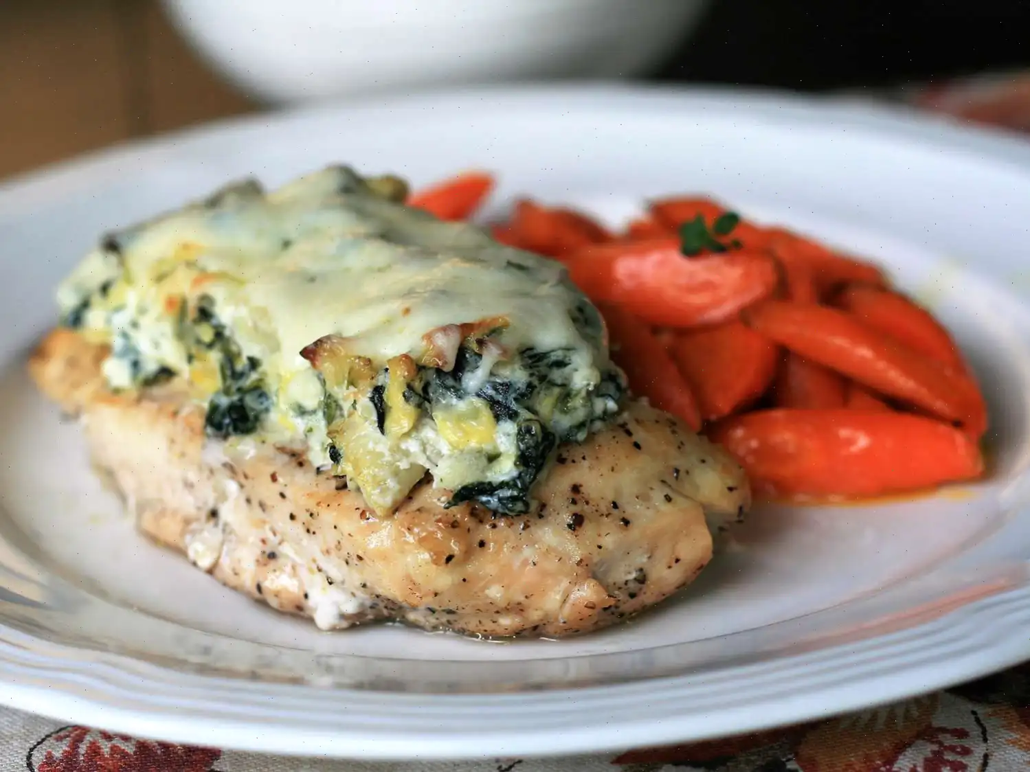 Keto Spinach-Artichoke Chicken Recipe