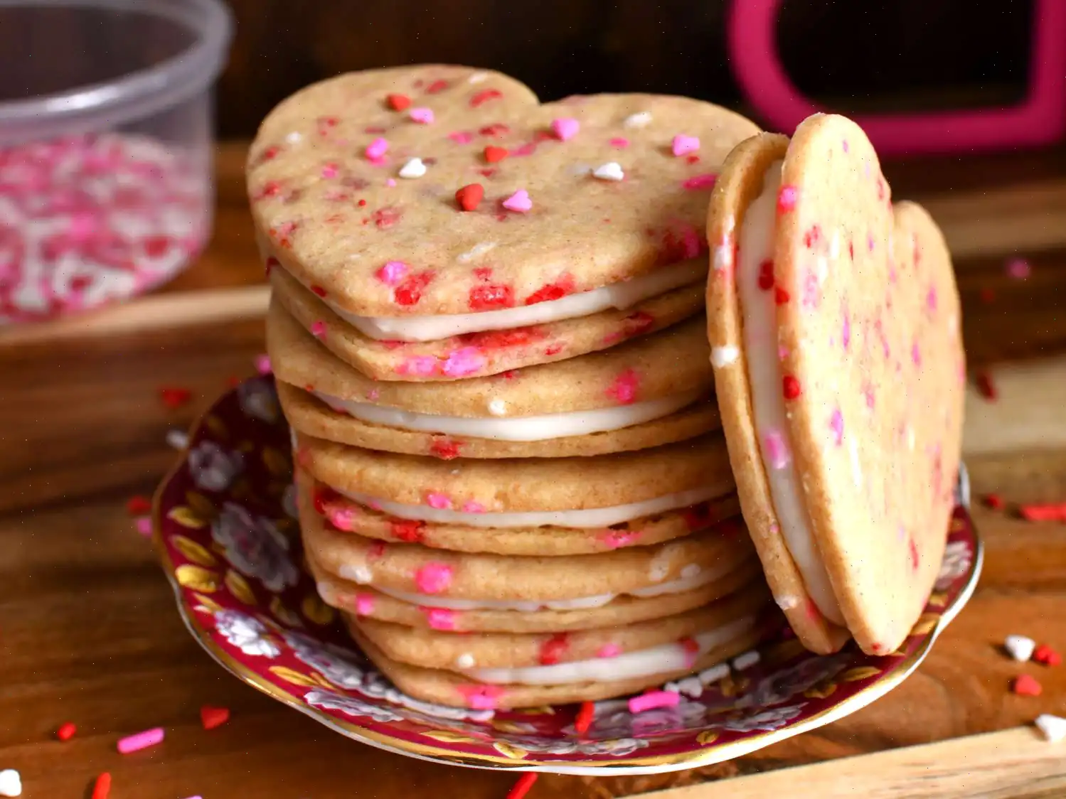 Funfetti Cheesecake Sandwich Cookies Recipe