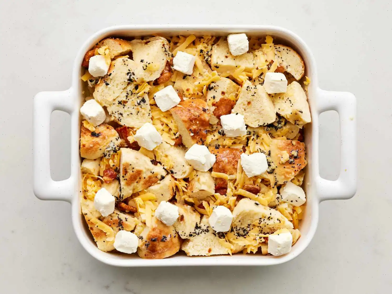 Everything Bagel Breakfast Casserole
