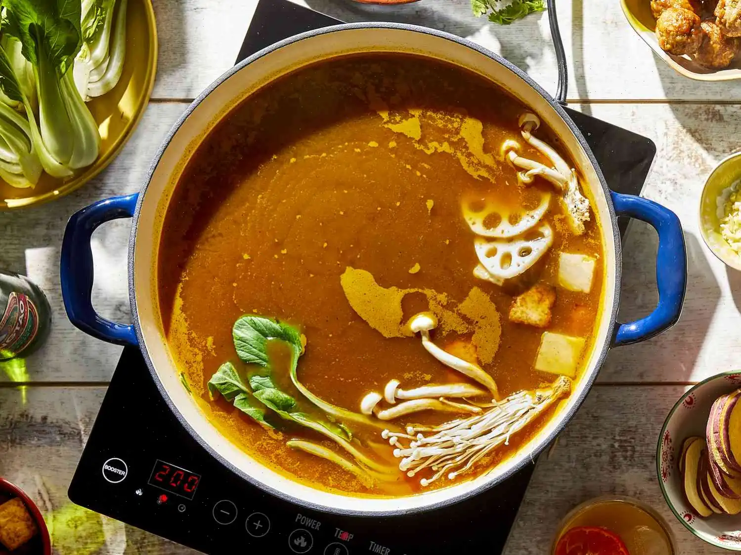 Shortcut Vegetarian Hot Pot Broth Recipe