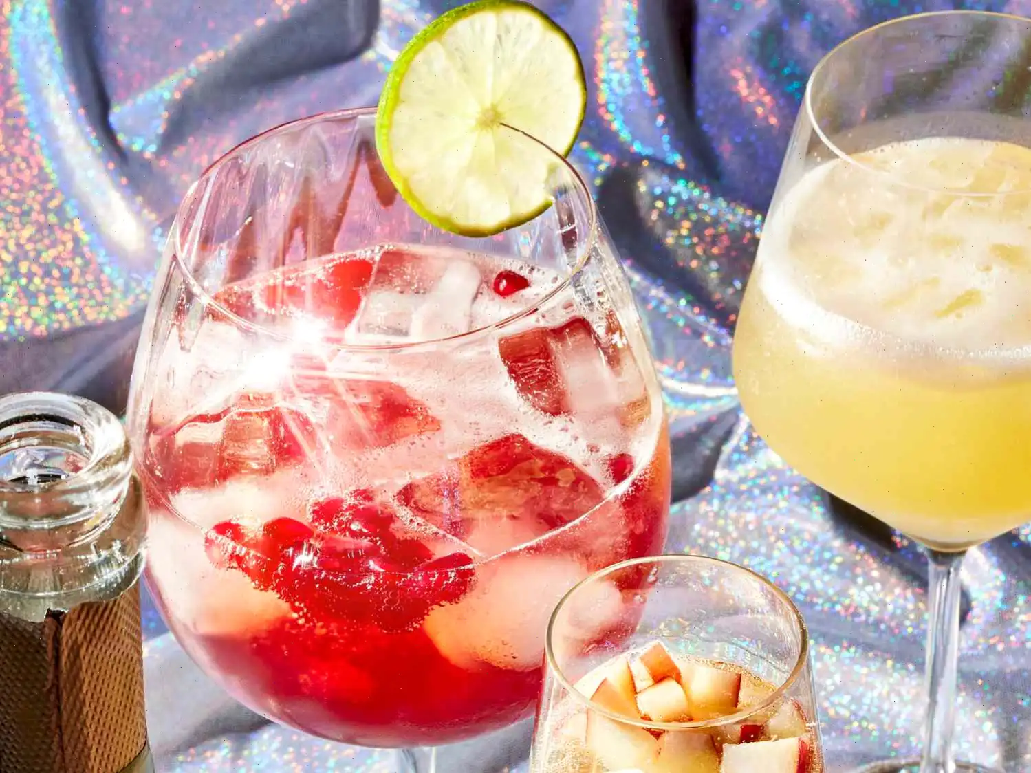 Pomegranate-Maple Sparkling Rosé Recipe