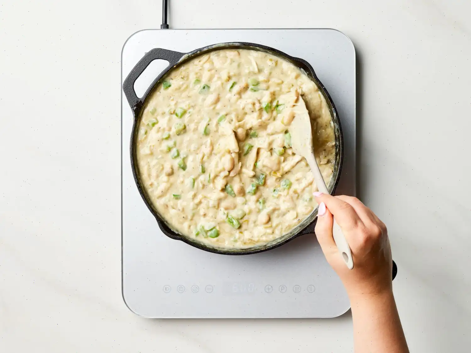 White Chicken Chili Pot Pie Recipe