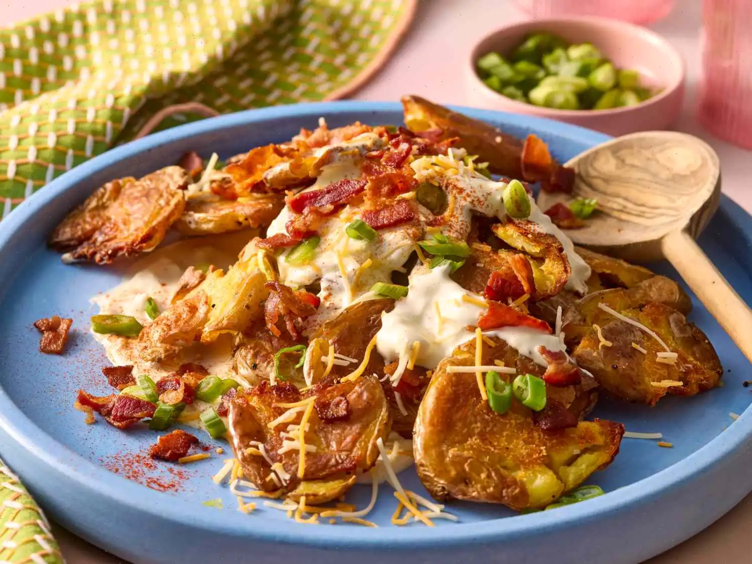 Loaded Smashed Potato Salad Recipe