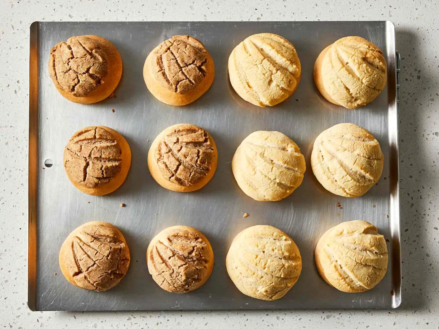 Conchas (Mexican Sweet Bread) Recipe