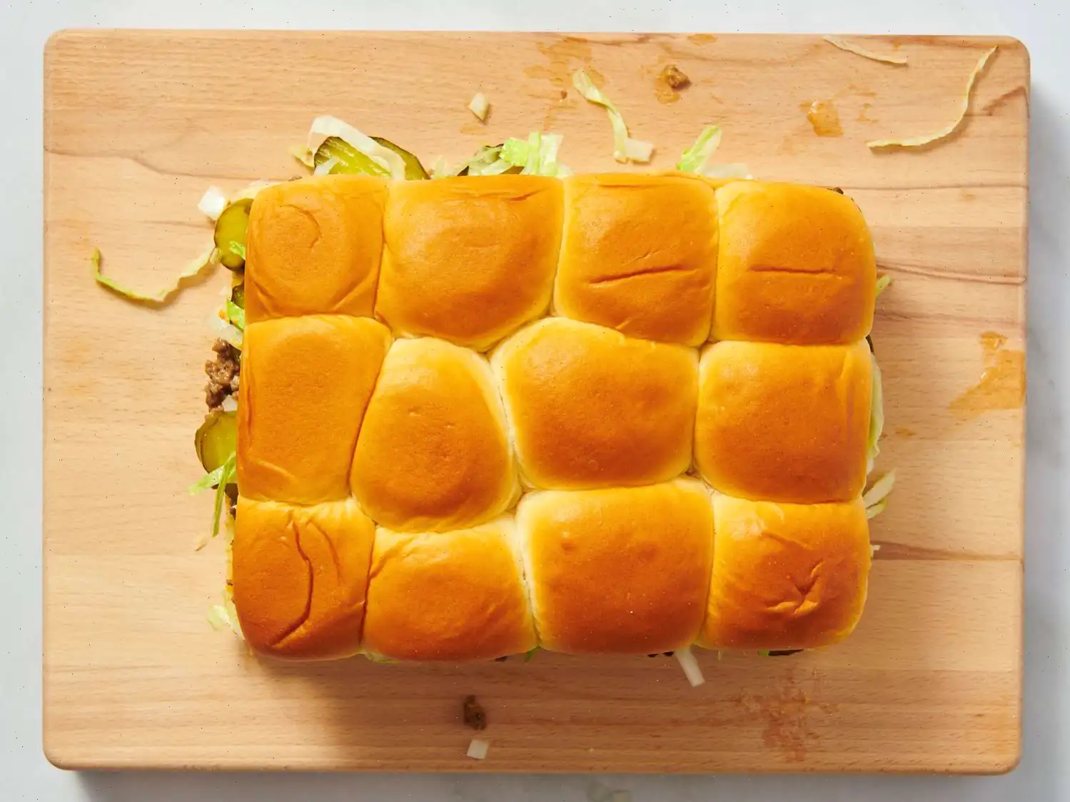 Chopped Cheese Sliders Recipe