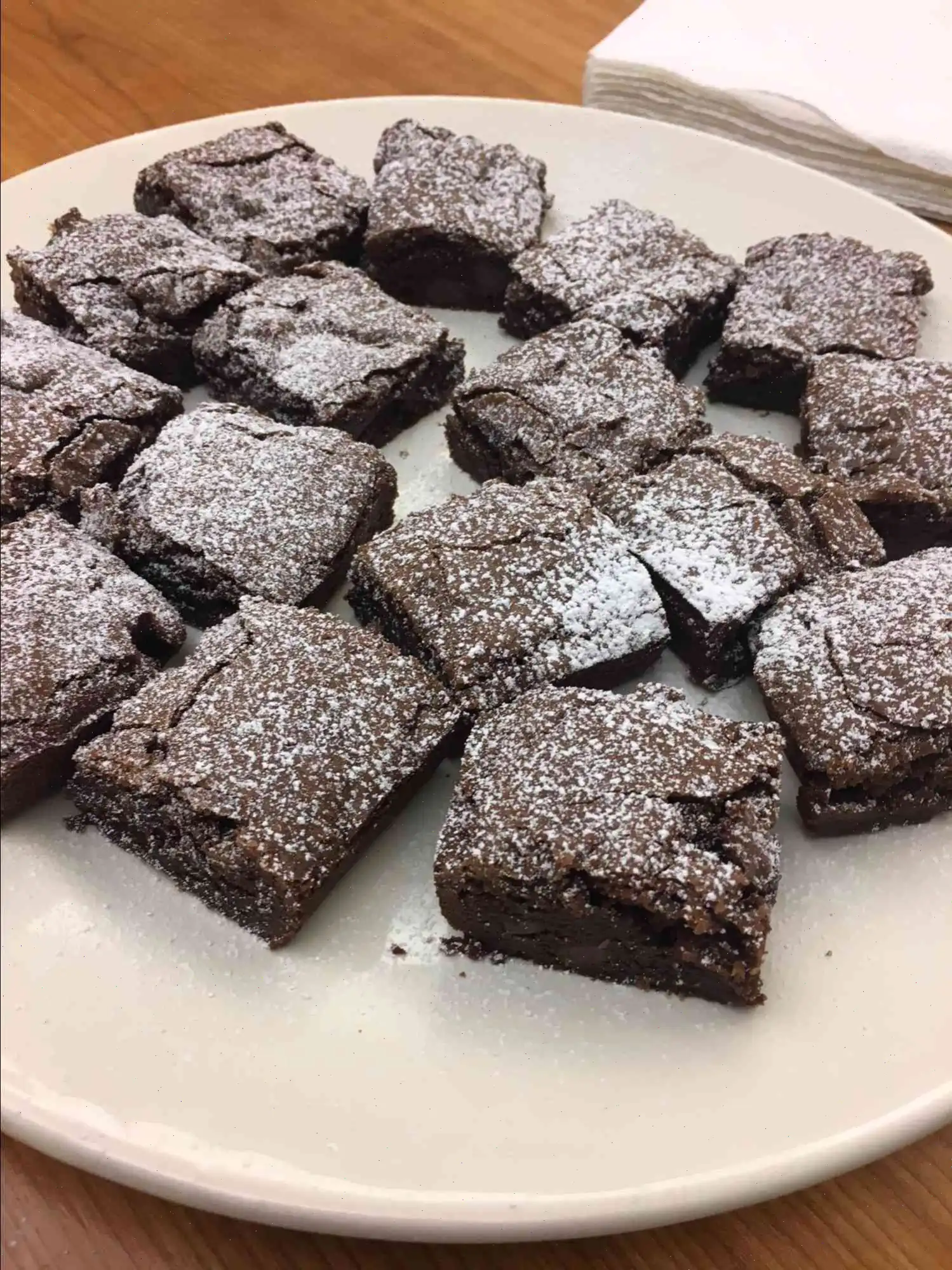 Dark Chocolate Passover Brownies Recipe