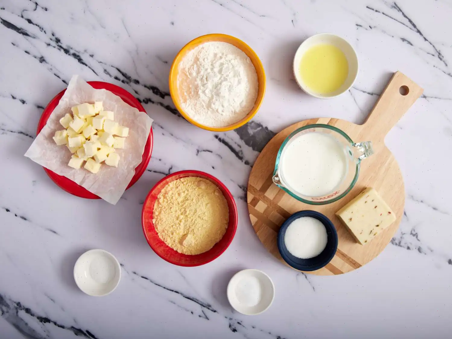 Pepper Jack Cornbread Biscuits Recipe