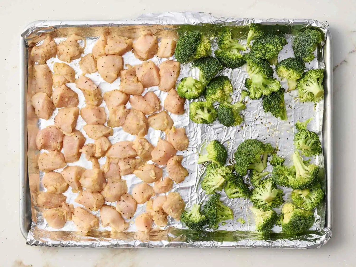 Sheet Pan Orange Chicken and Broccoli Recipe