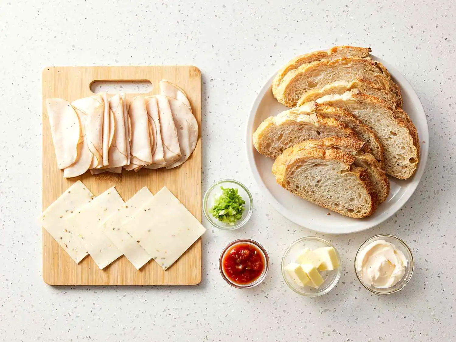 Grilled Hot Turkey Sandwiches Recipe