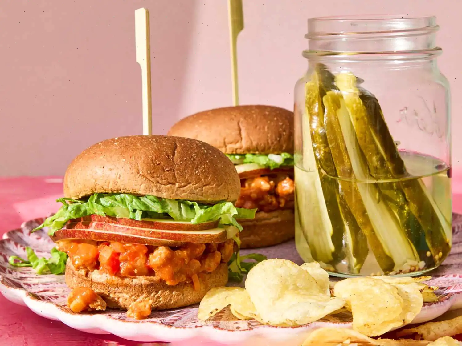 Turkey Sloppy Joes with Pears Recipe