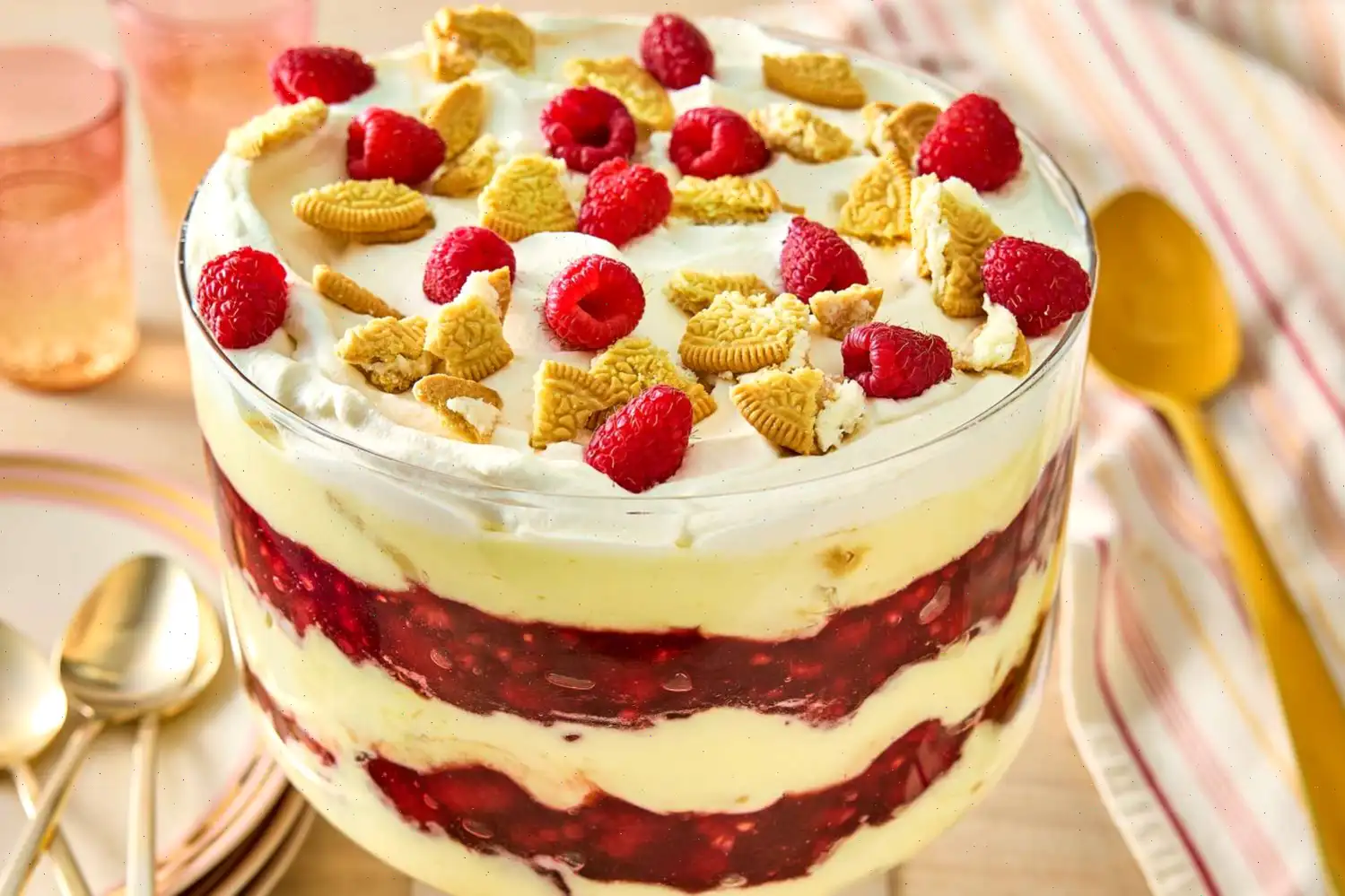 Lemon Raspberry Golden Oreo Fluff Recipe