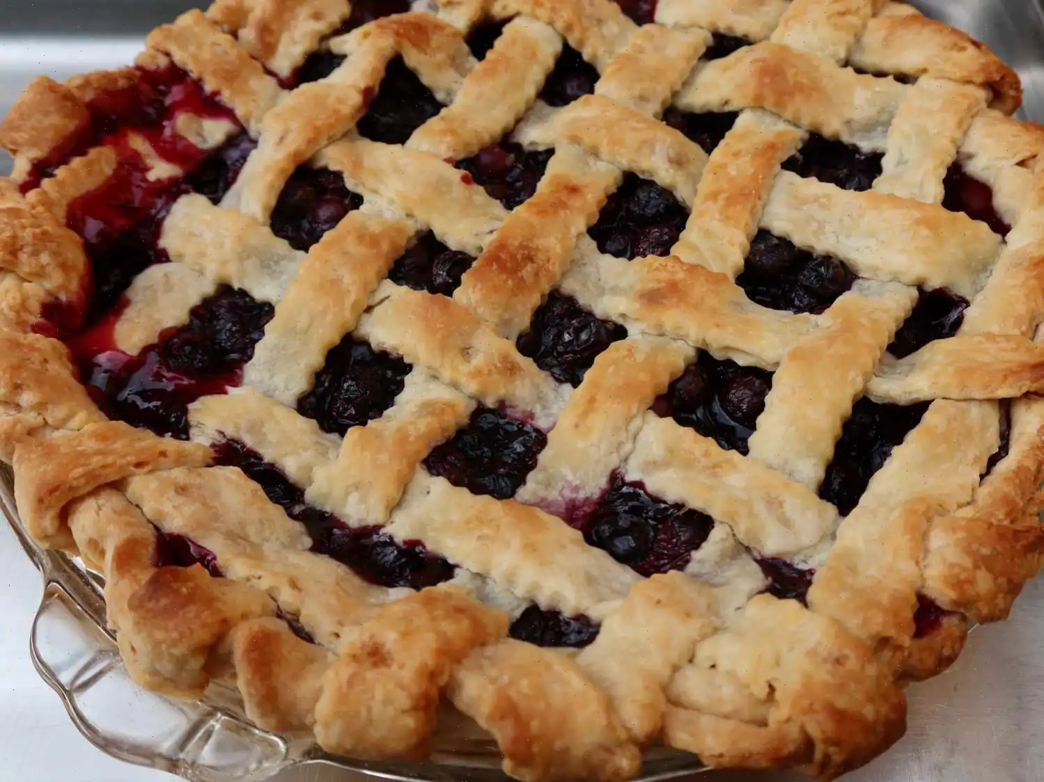 Preserved Lemon Blueberry Pie Recipe
