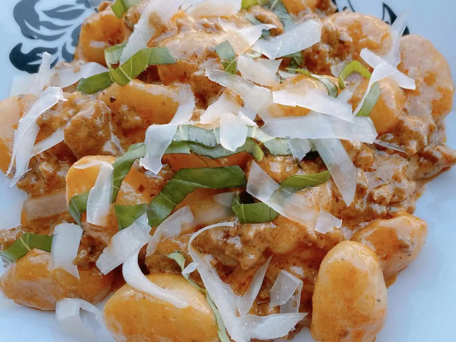 Gnocchi Alla Vodka with Ground Beef Recipe