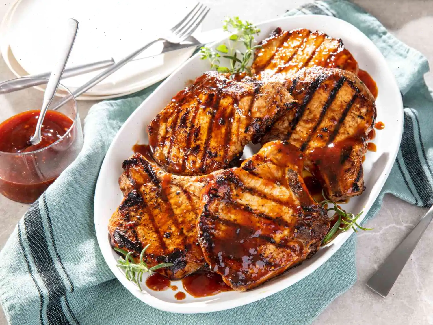 World's Best Honey Garlic Pork Chops Recipe