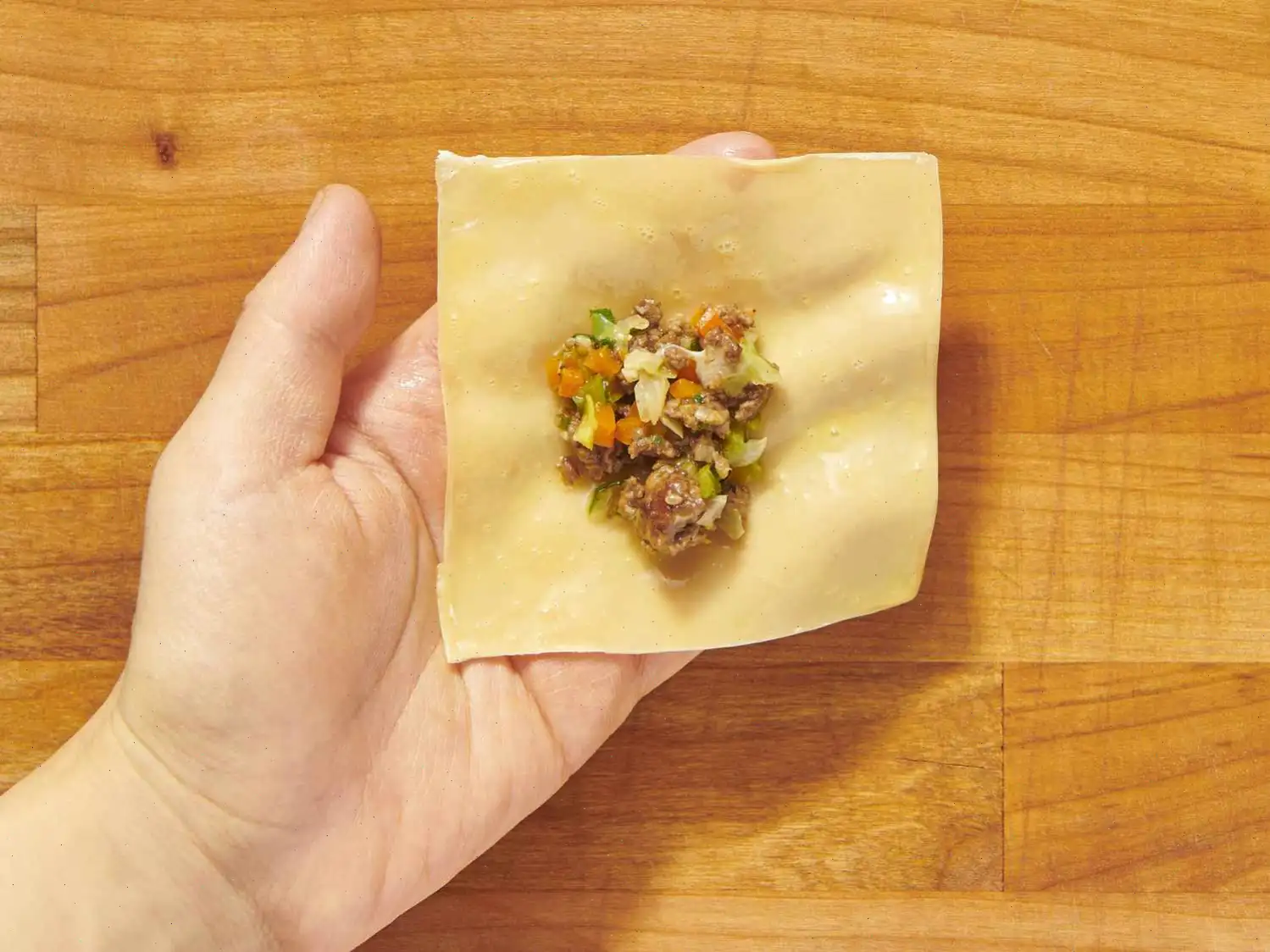 Yaki Mandu (Fried Korean Dumplings) Recipe