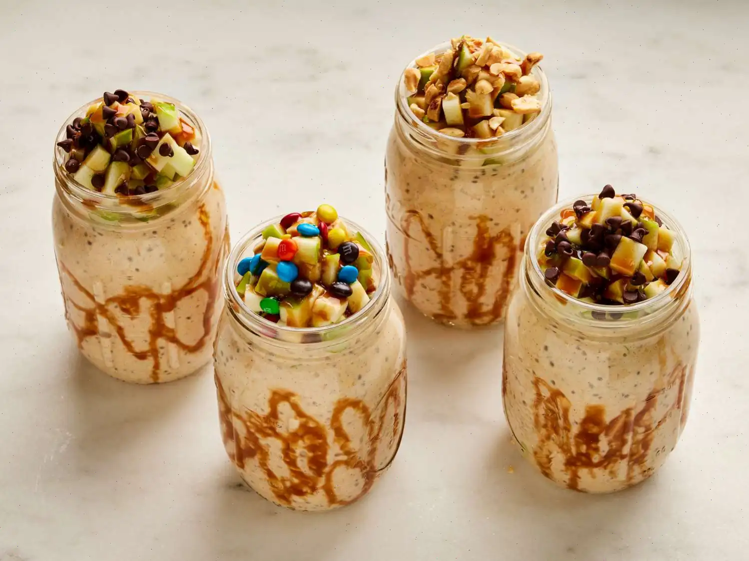 Caramel Apple Overnight Oats Recipe
