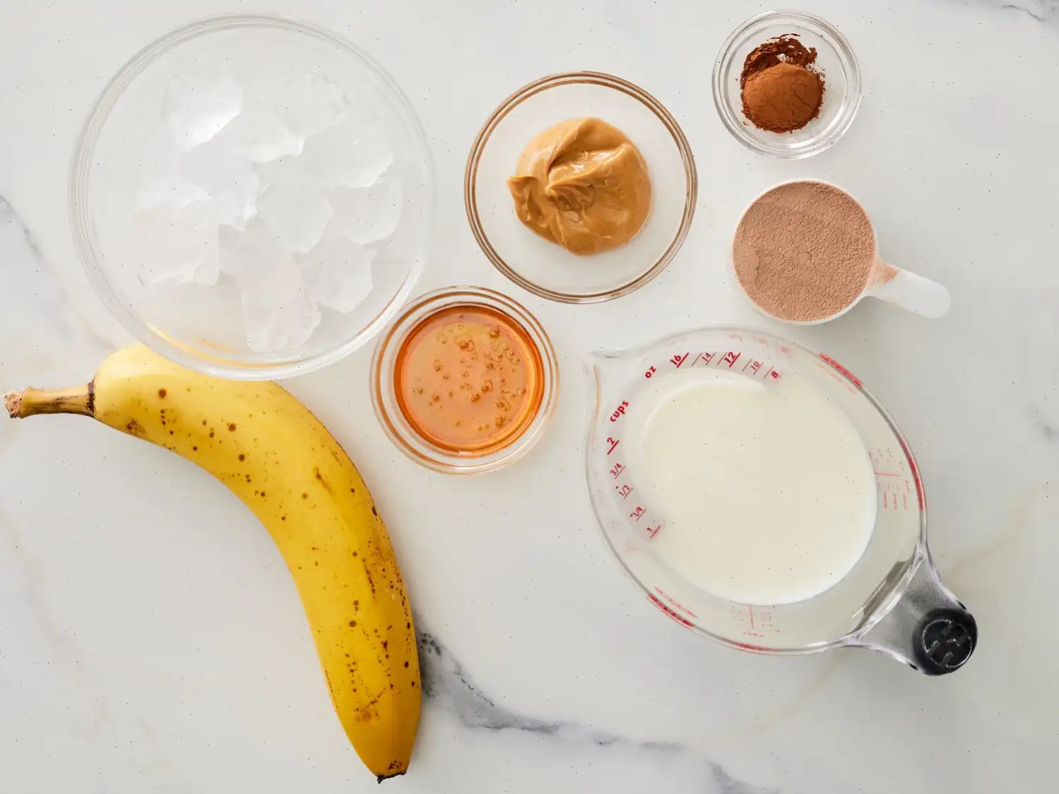 Chocolate Banana Peanut Butter Protein Shake Recipe