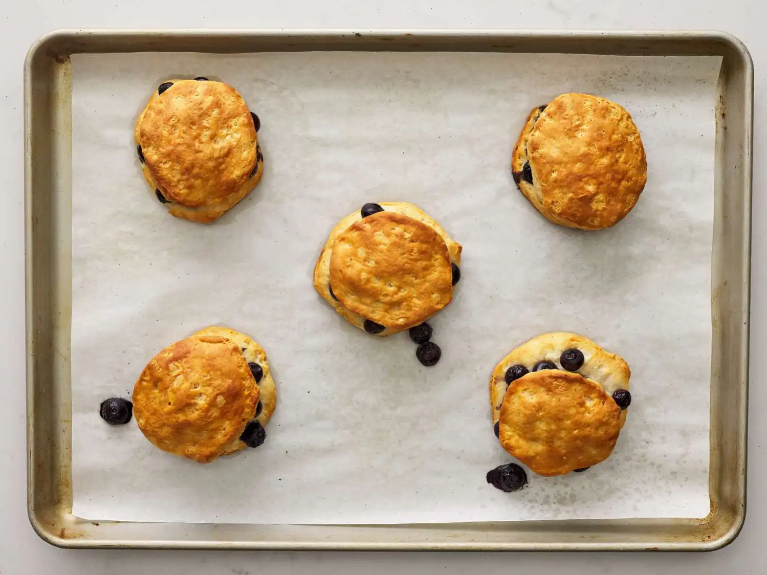 Blueberry Lemon Breakfast Biscuits Recipe