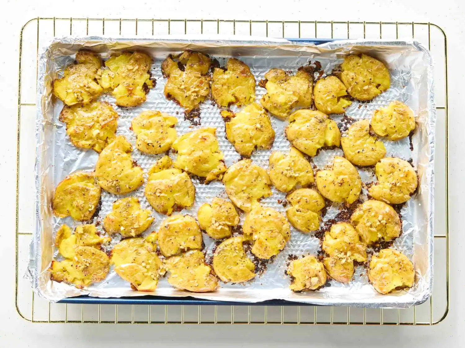 Crispy Lemon Feta Potato Salad Recipe