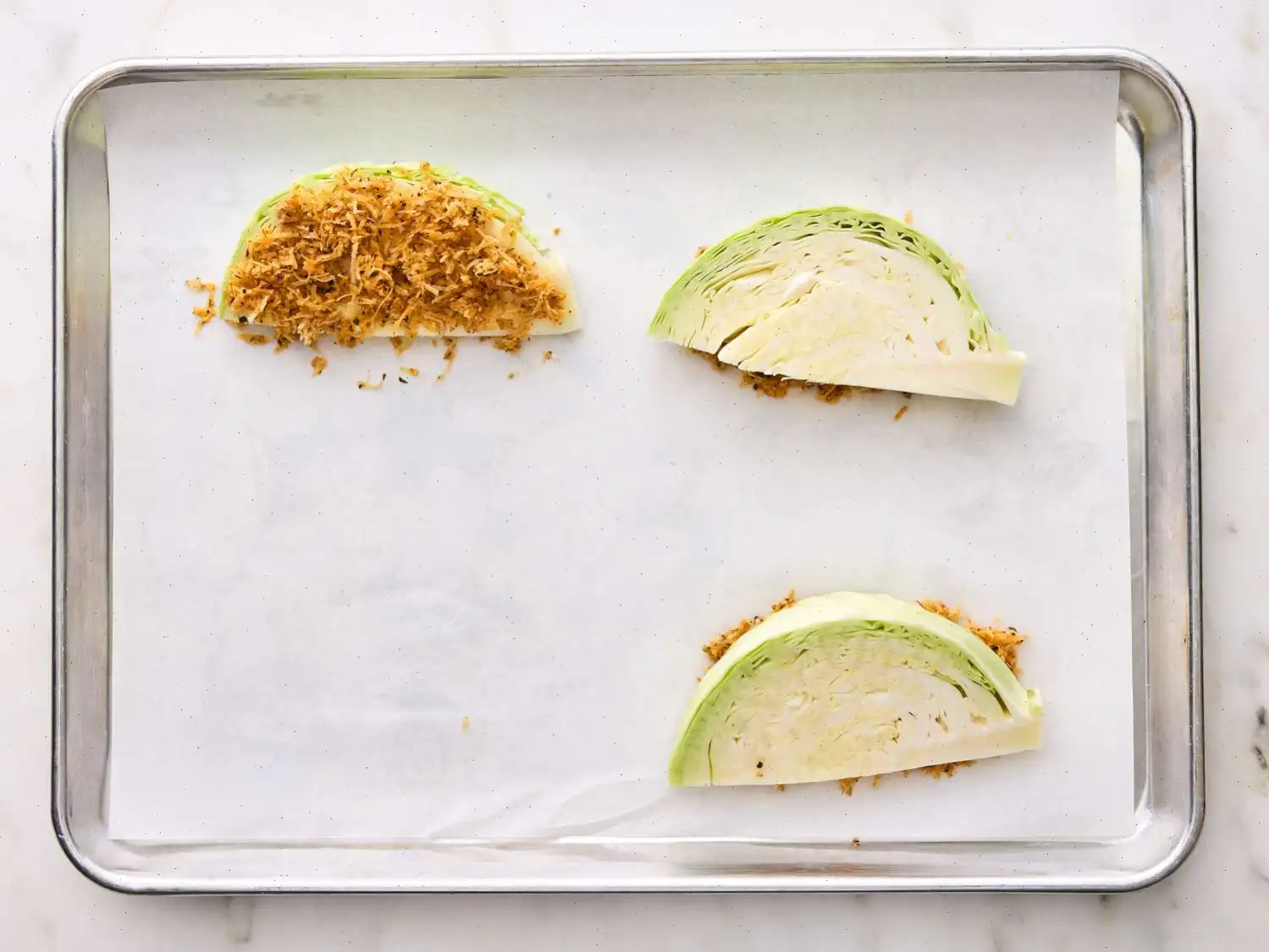 Parmesan-Crusted Roasted Cabbage Recipe