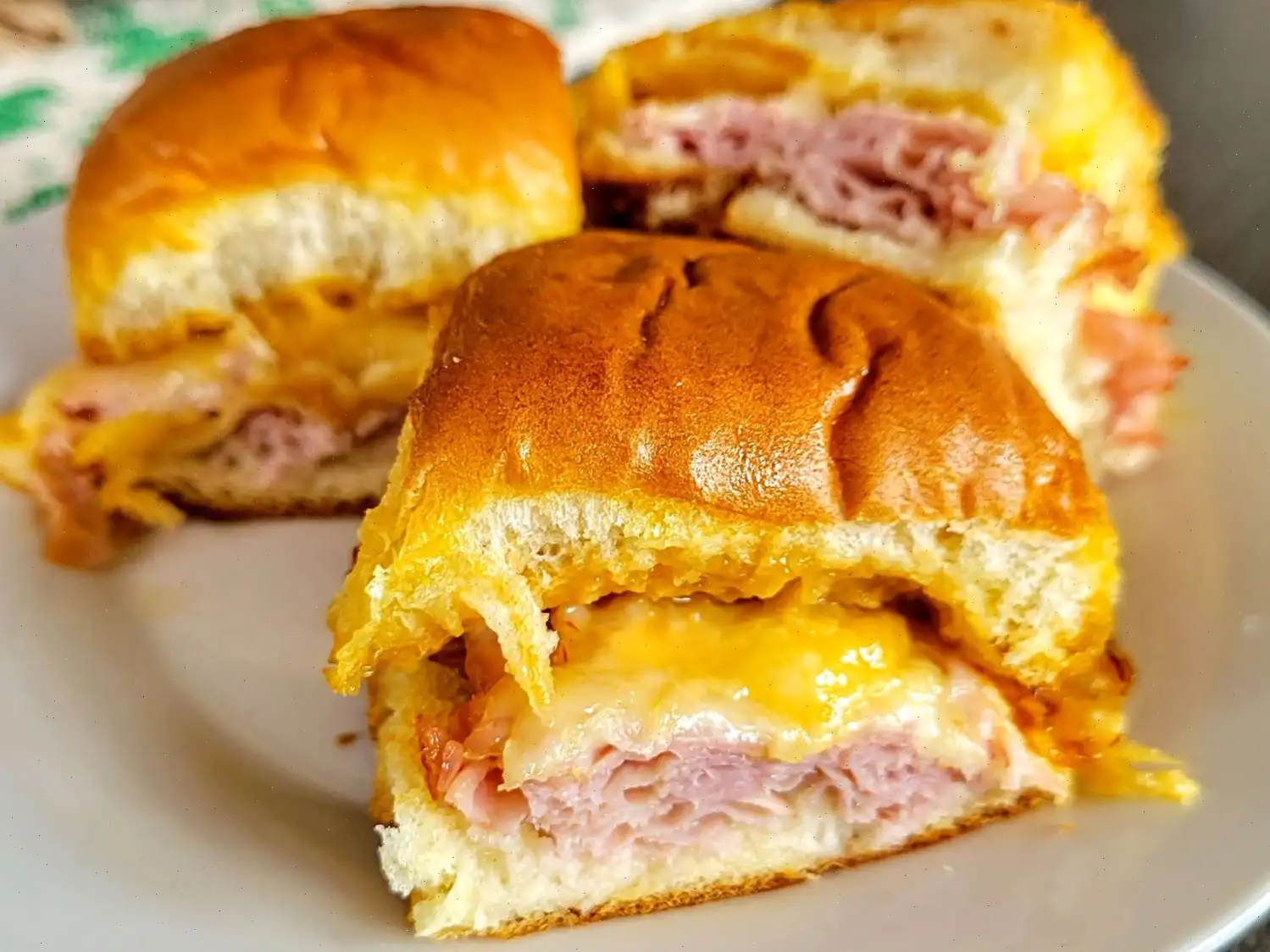 Honey Mustard Ham and Cheese Sliders Recipe