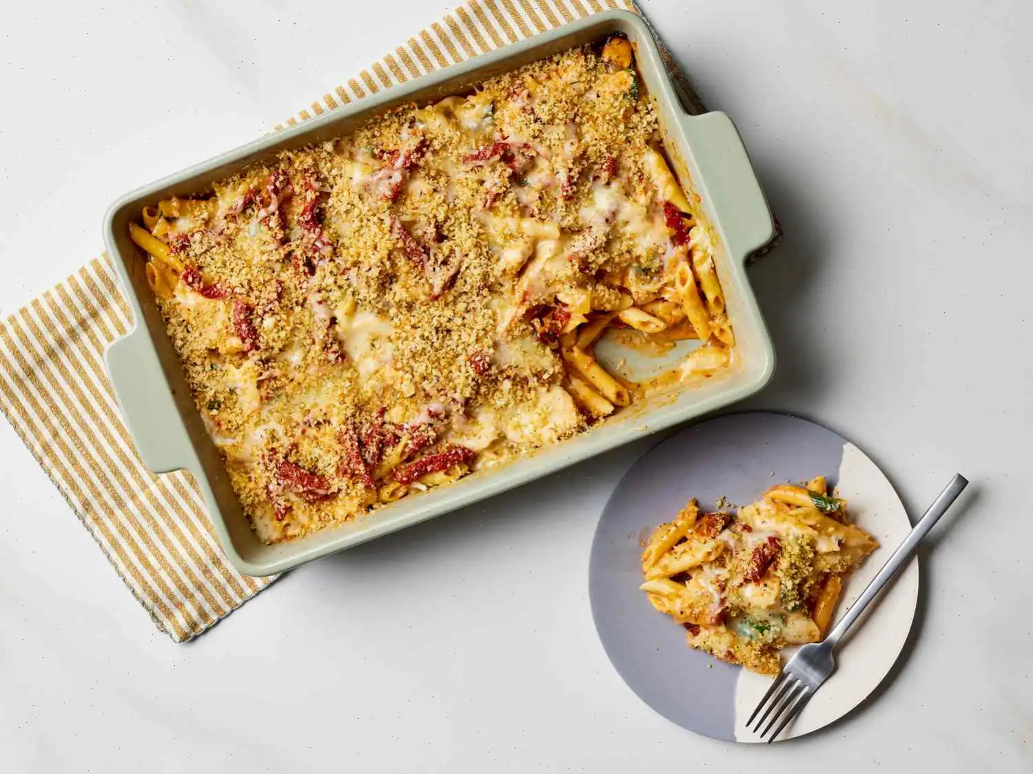 Marry Me Chicken Pasta Bake Recipe