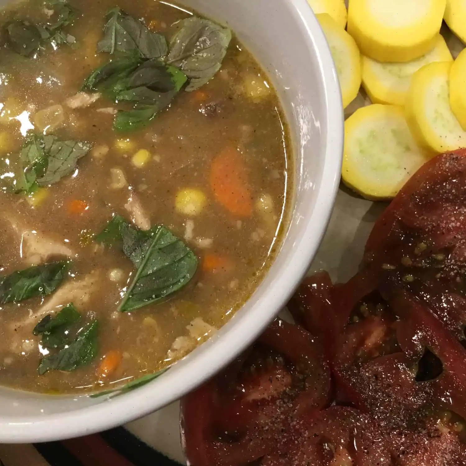 Asian Chicken and Corn Soup Recipe
