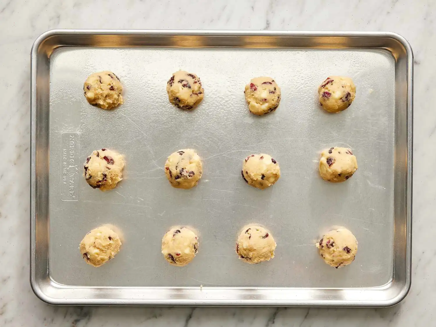 White Chocolate Cranberry Cookies Recipe