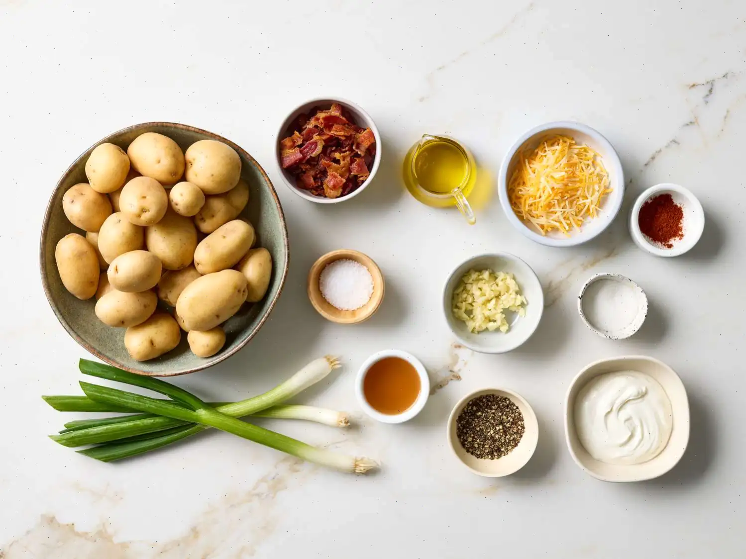 Loaded Smashed Potato Salad Recipe