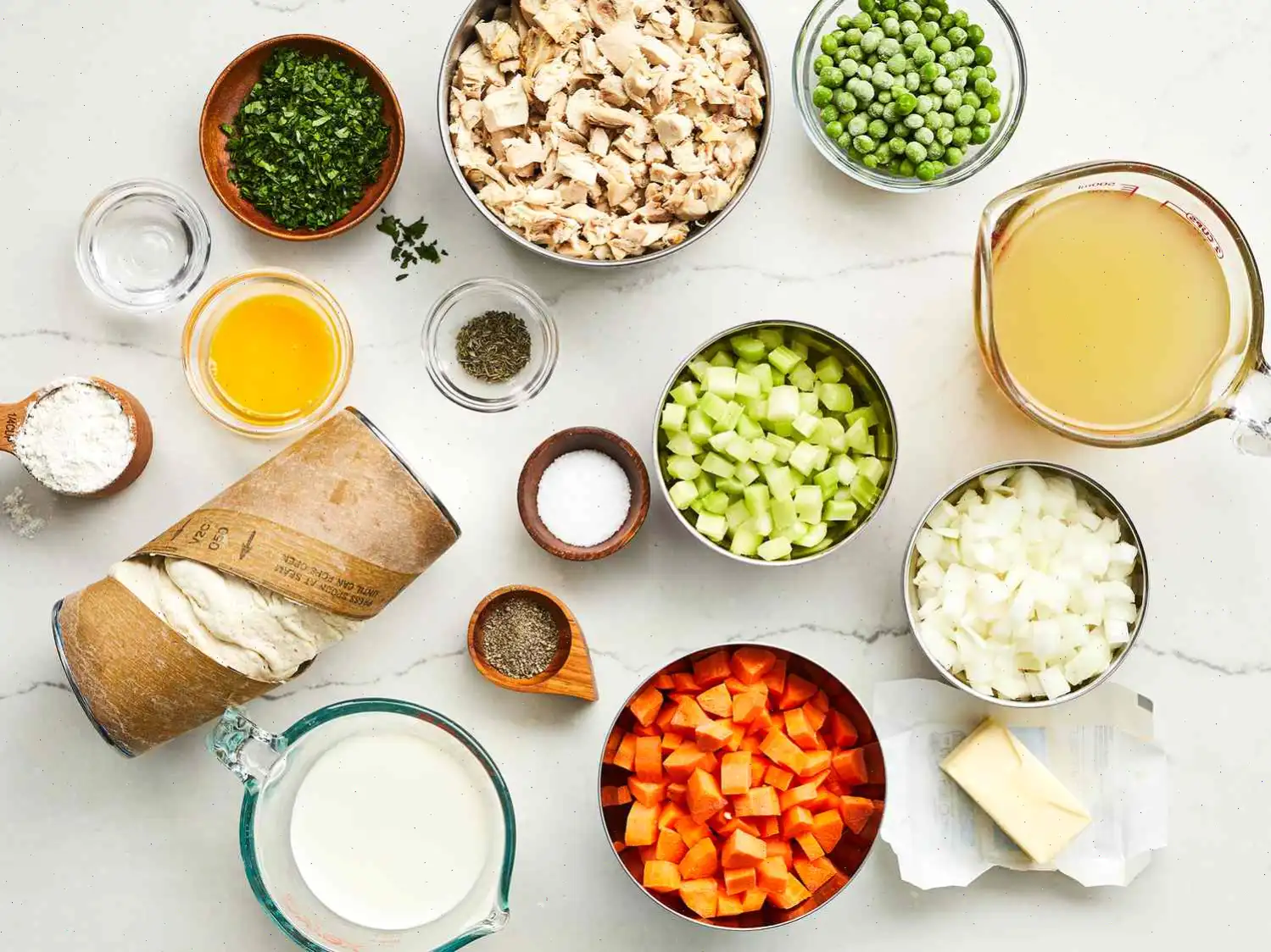 Mom's Fabulous Chicken Pot Pie with Biscuit Crust Recipe