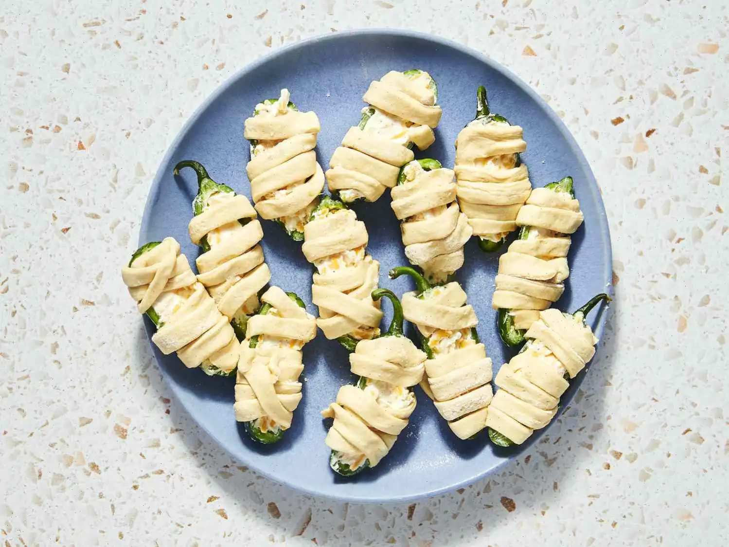 Baked Mummy Jalapeno Poppers Recipe