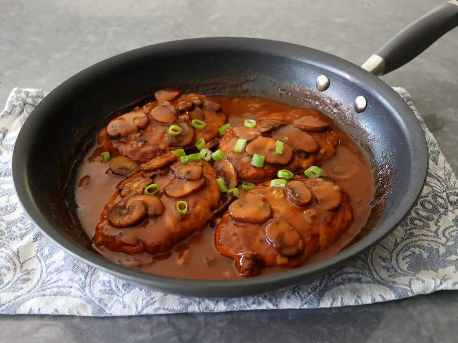 Chicken Salisbury Steak Recipe