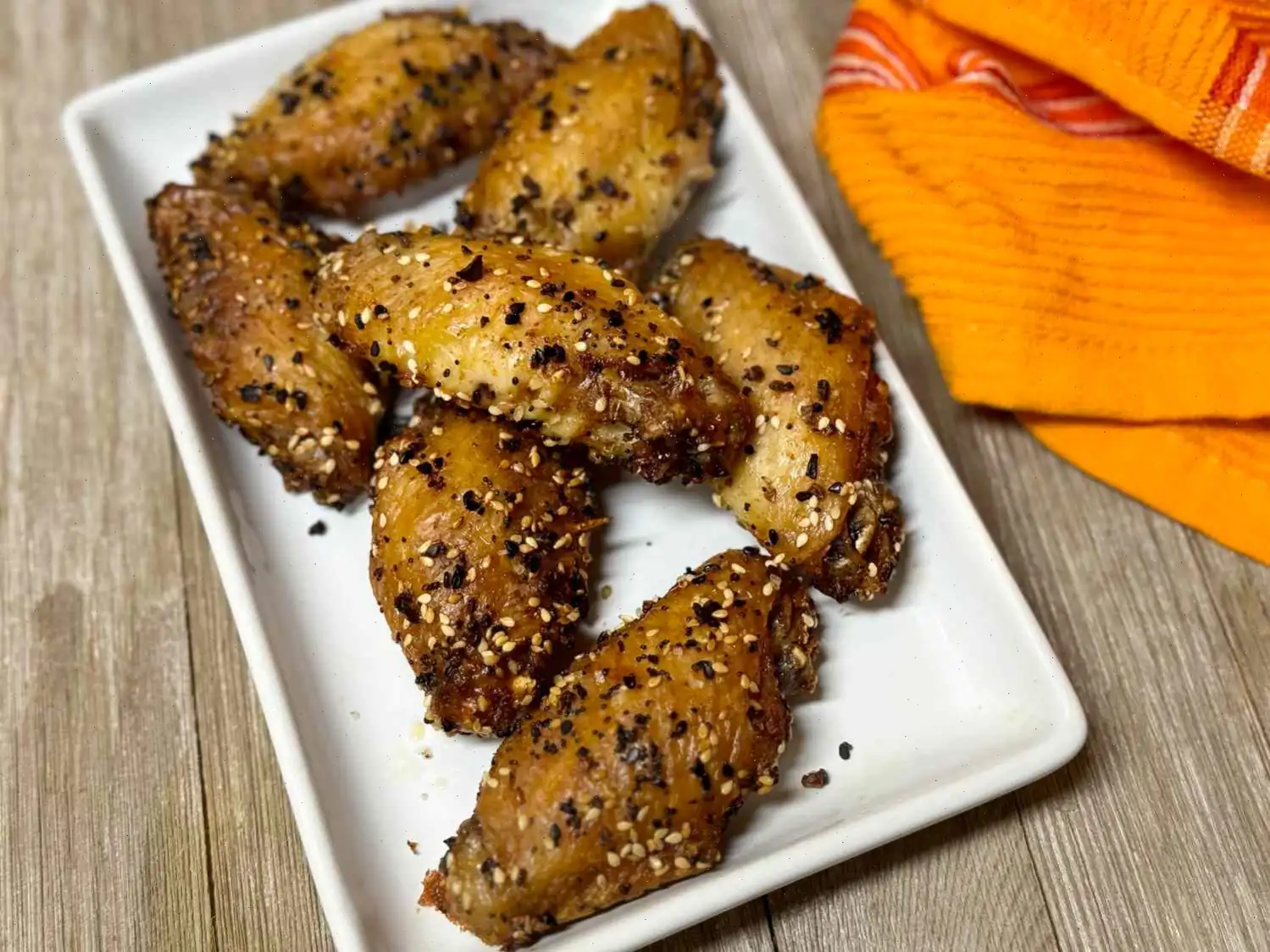 2-Ingredient Everything Bagel Chicken Wings Recipe