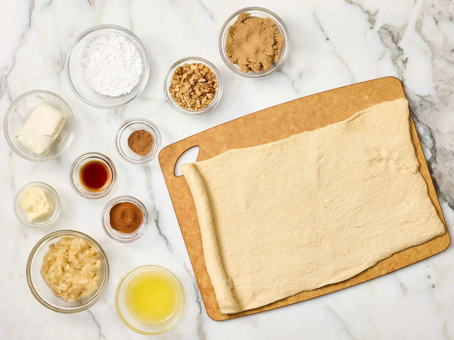 Easy Banana Bread Cinnamon Rolls Recipe