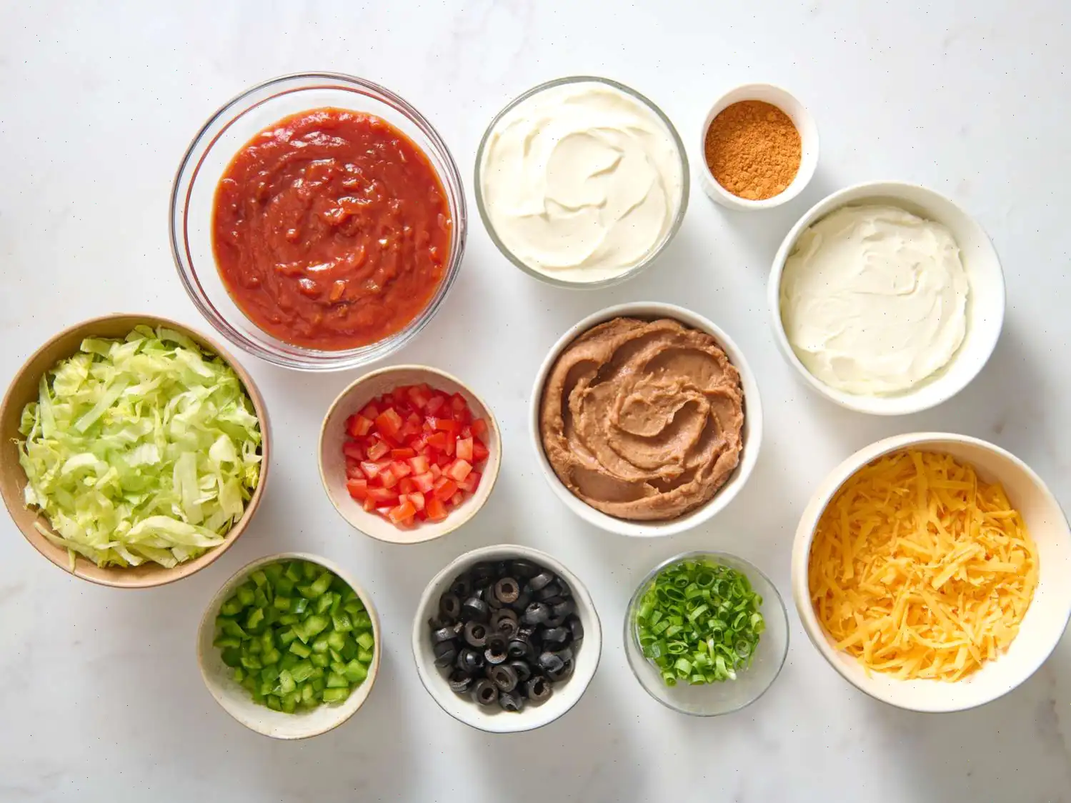 Seven-Layer Taco Dip Recipe