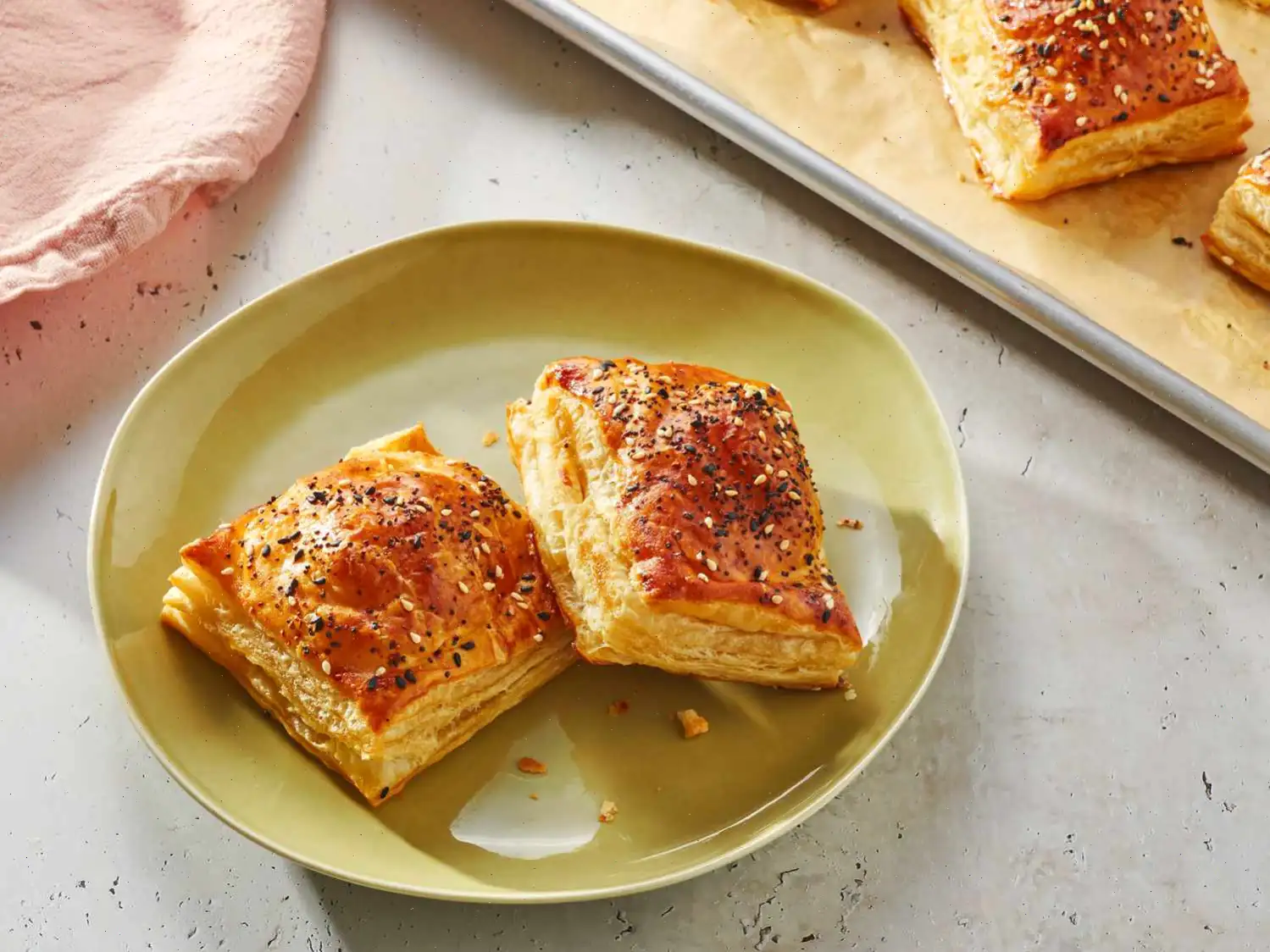 Sausage, Egg, and Cheese Breakfast Pastries Recipe