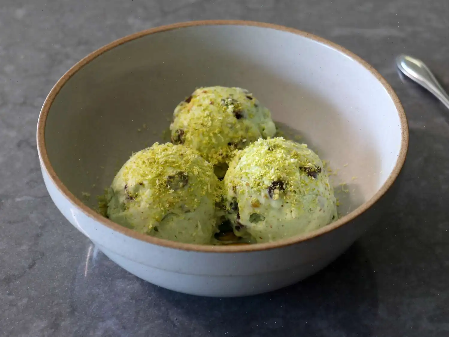 Pistachio Chip Ice Cream Recipe